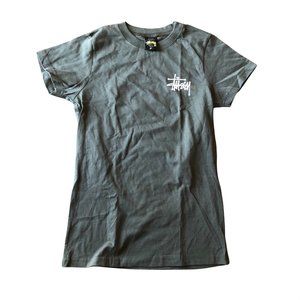 Stussy New Old Stock logo tee Olive Small